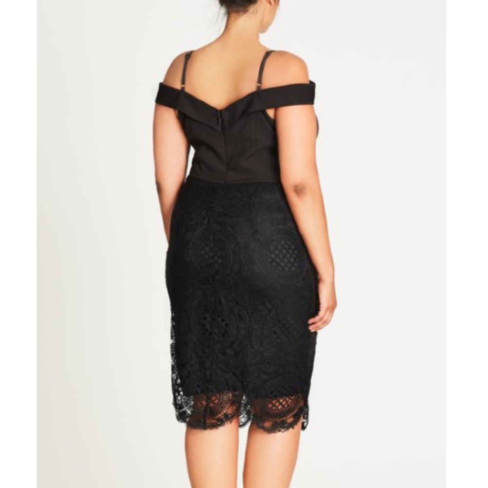 NWT City Chic Pick Me Up Sheath Dress - Picture 2 of 7